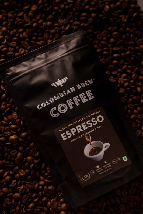 Colombian Brew Espresso Filter Coffee Powder