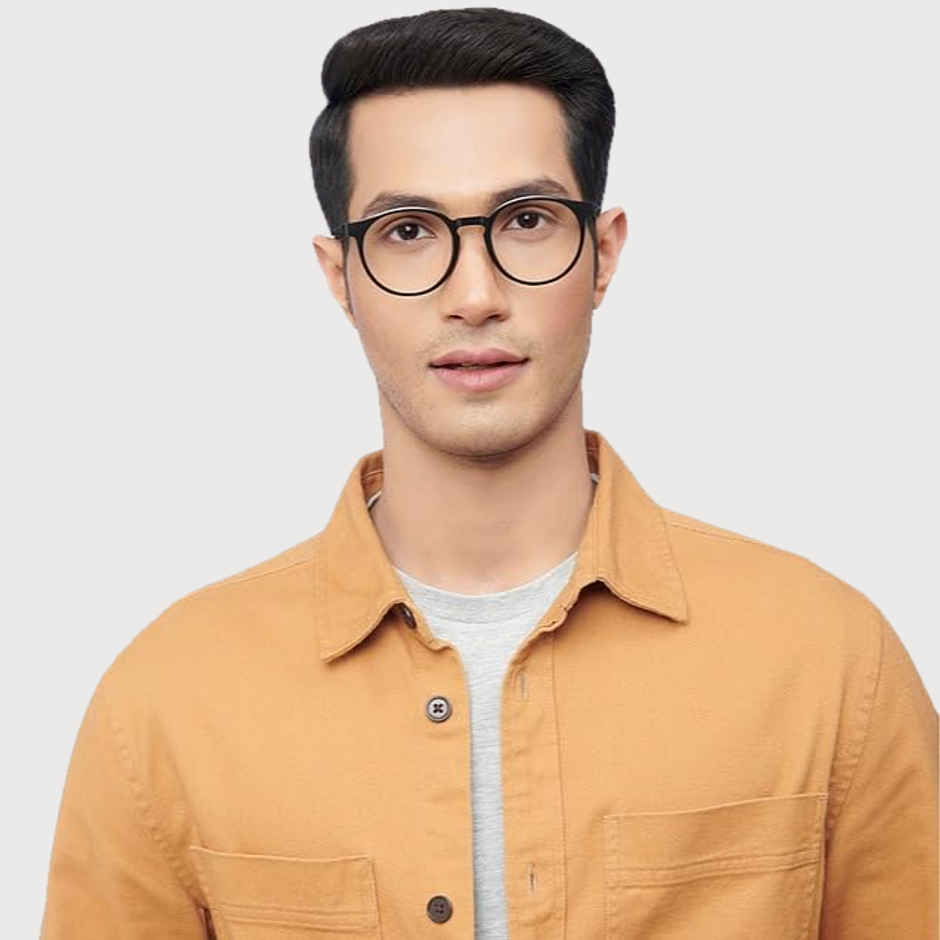 Lenskart Blu Unisex TR90 Computer Glasses | Black - M