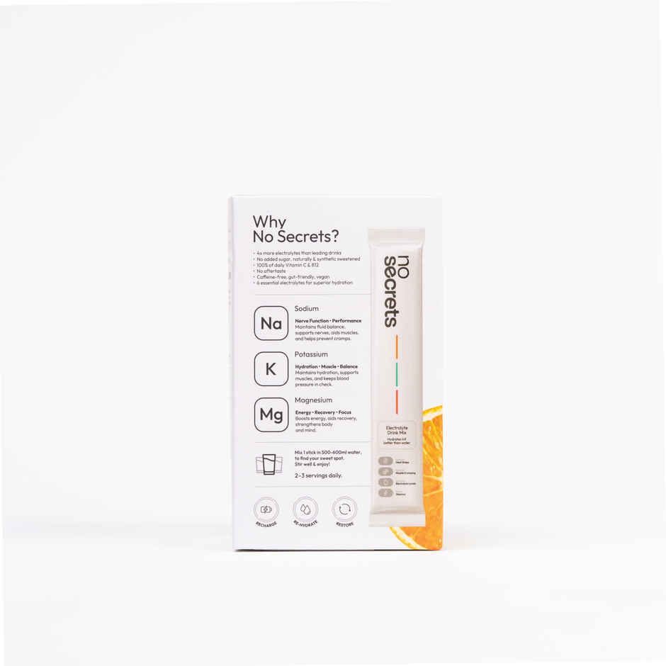 No Secrets Perfect Hydration Duo Electrolytes & Antioxidants Assorted Box