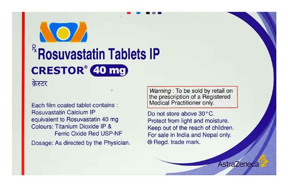 Crestor 40mg Tablet