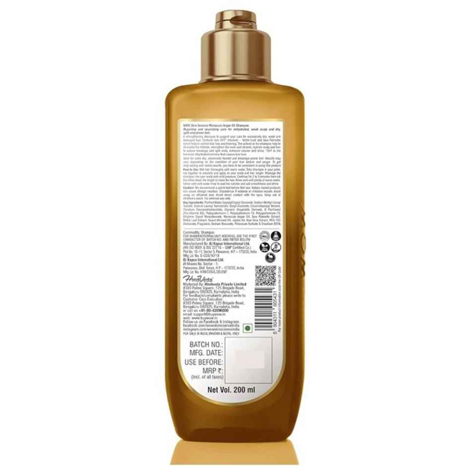 WOW Skin Science Moroccan Argan Oil Shampoo