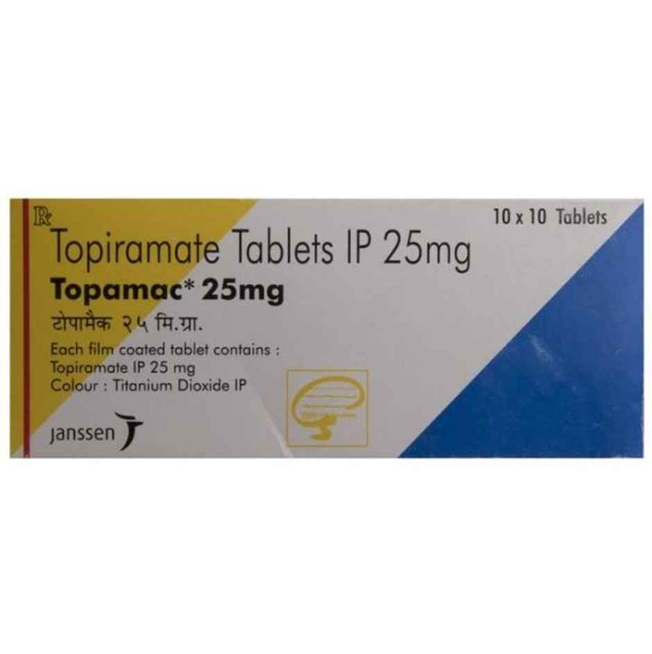 Topamac 25mg Tablet