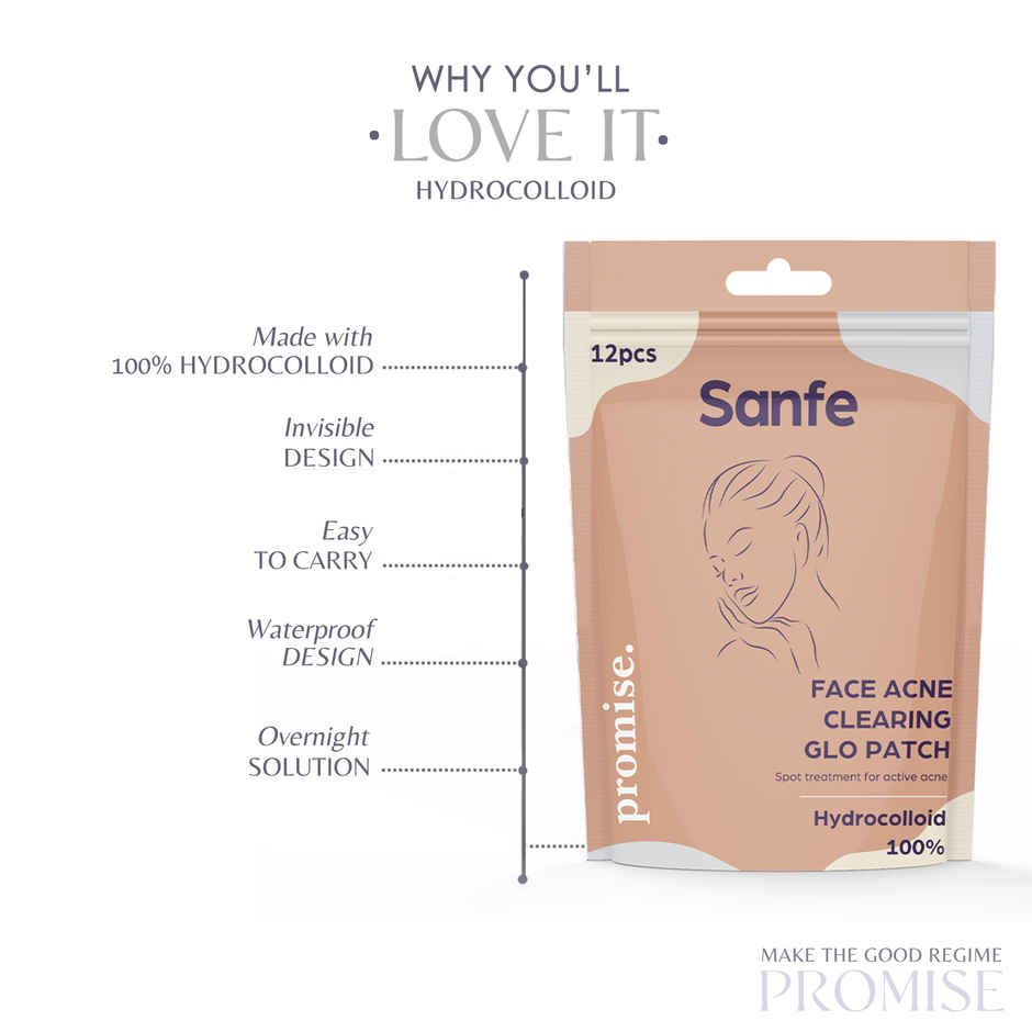 Sanfe Pimple Patches Fast-Acting Overnight Acne Patch