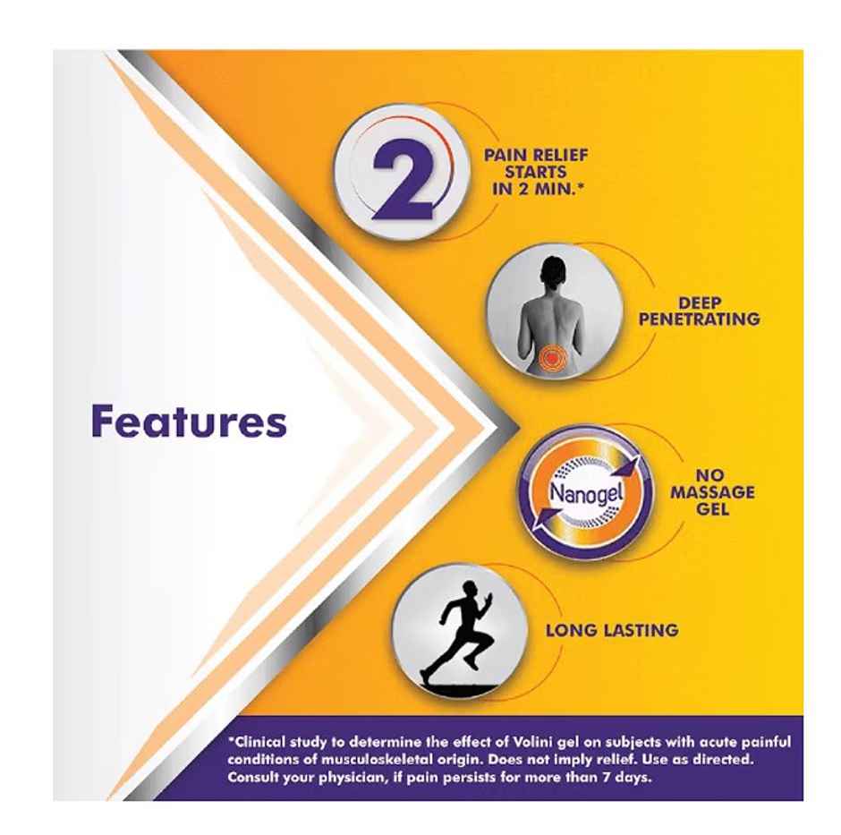 Volini Pain Relief Gel