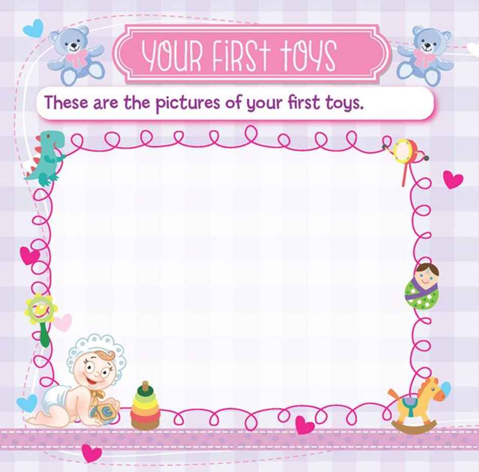 My Baby Record Book For Babies- Filled With Lovable Precious Memories Book Of Child's First Year