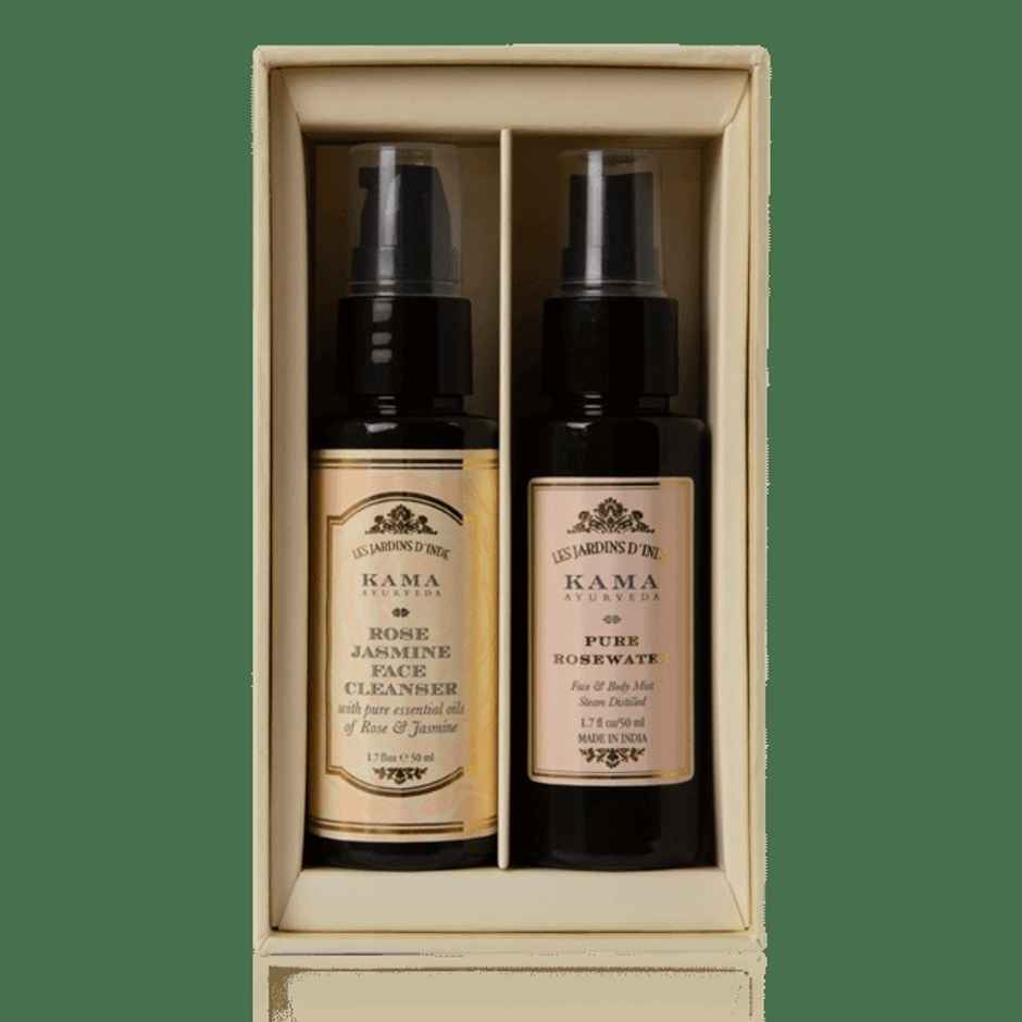 Kama Ayurveda Rose & Jasmine Face Care Box | Premium Skincare