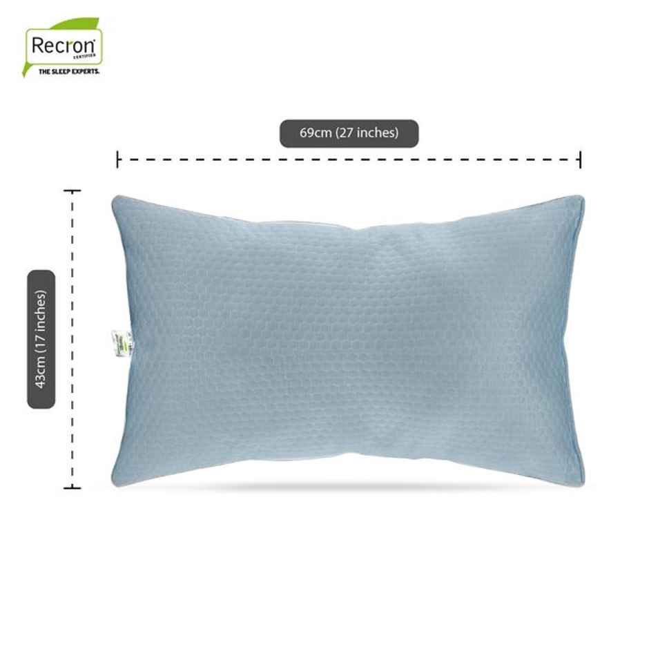 Recron Certified Fragranza Aroma Infused Pillow | 17 x 27 Inch Pack of 1 - Assorted