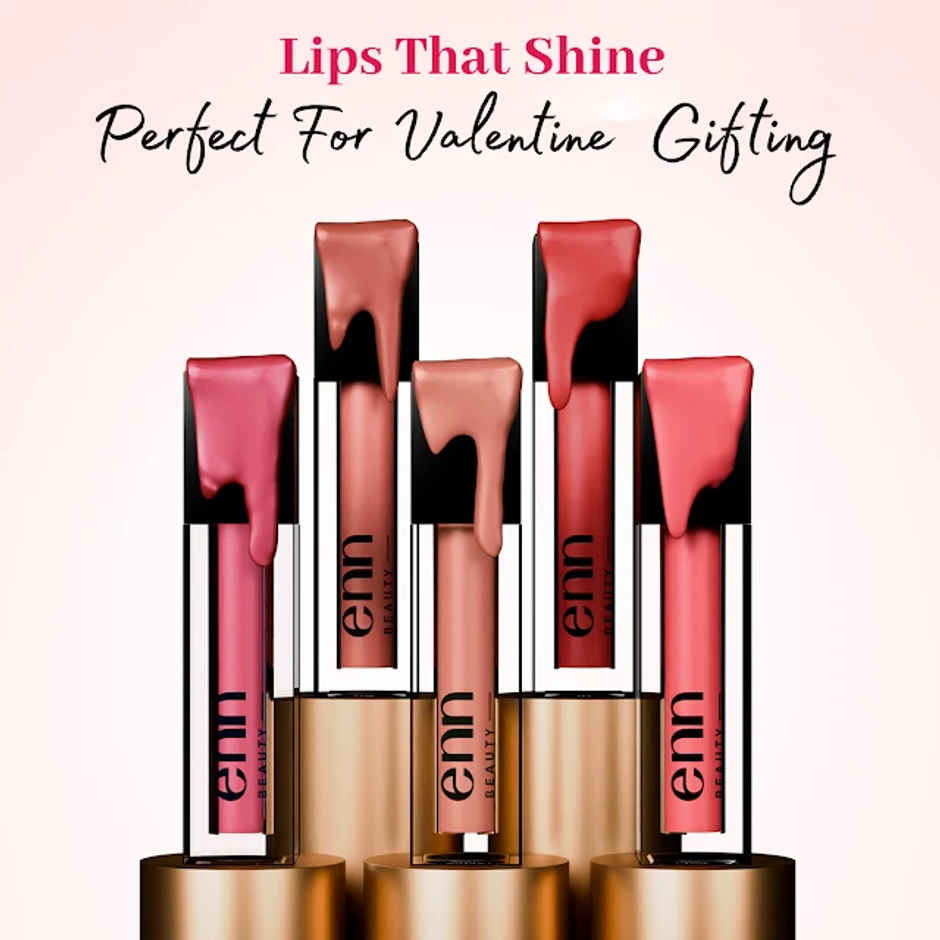 ENN Beauty Semi Matte Liquid Lipsticks | Long-Lasting Color