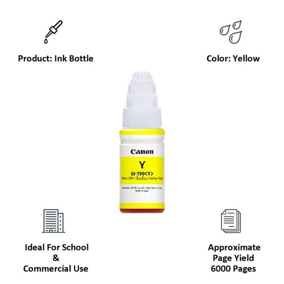 Canon Ink Bottle GI-790Y Yellow