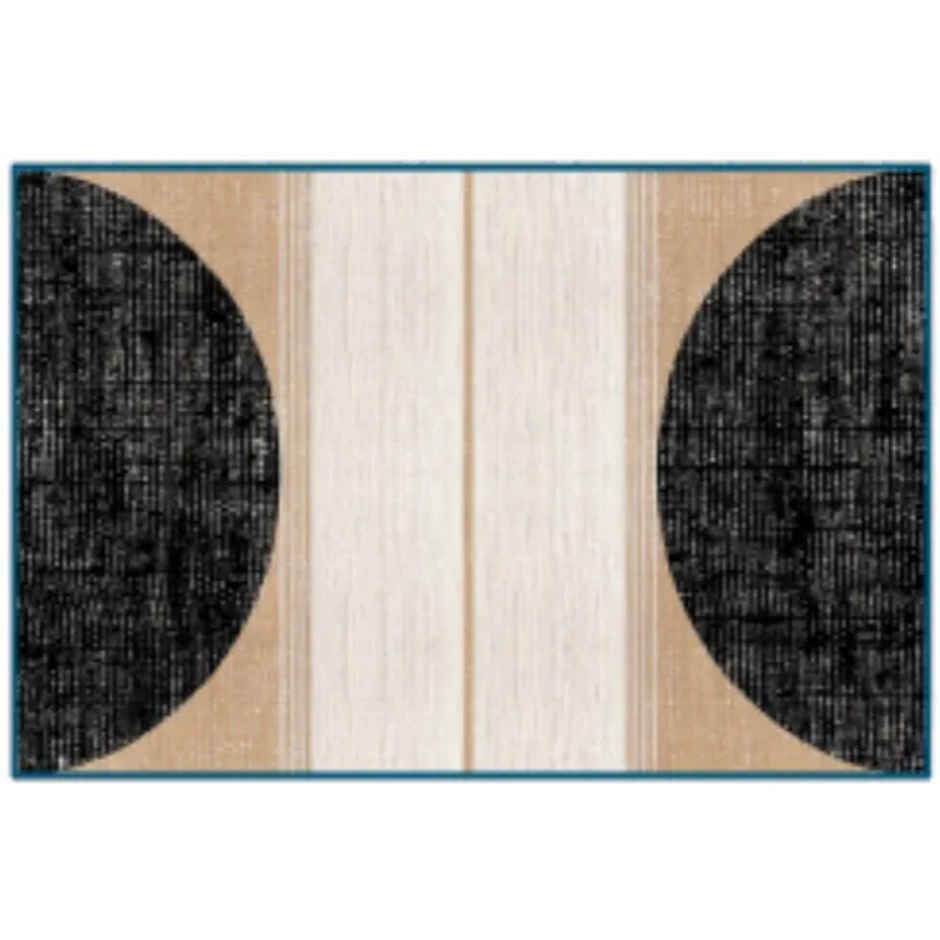 Status Floor Mat | 40 x 60 cm | Beige & White