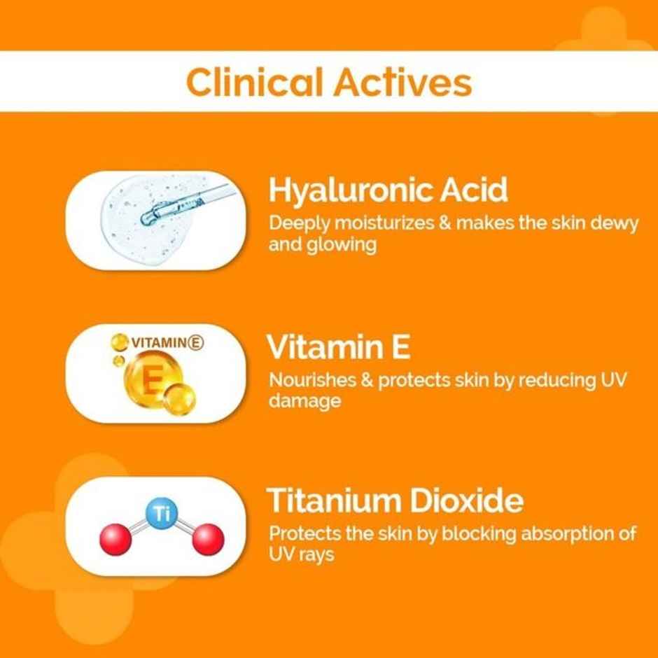 The Derma Co 1% Hyaluronic Sunscreen Spf 50 Pa+++ Aqua Gel For Normal To Oily Skin