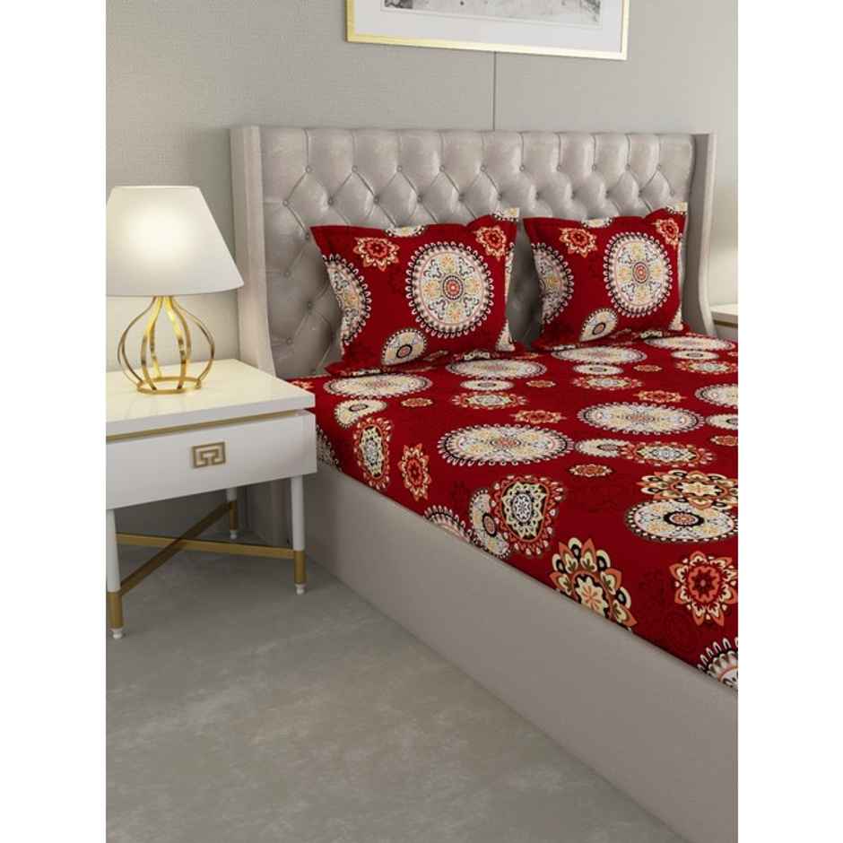 Raymond Home Hazel|014462|BF01|Double Bedsheet