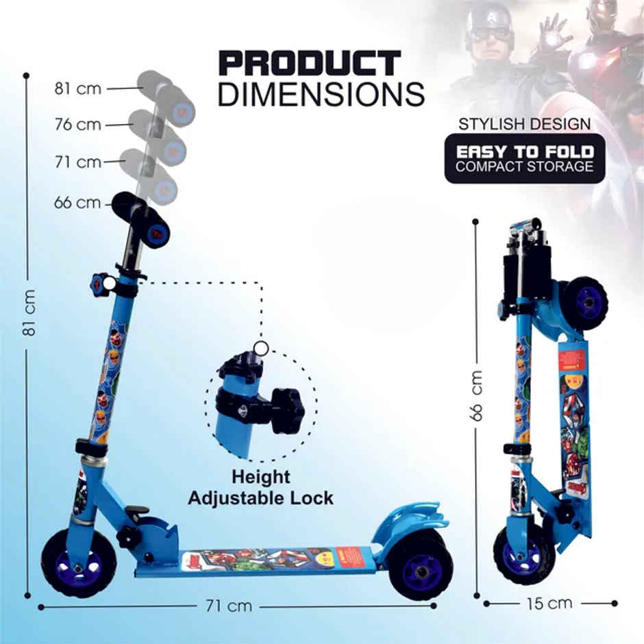 Toyzone Avenger Scooter Square