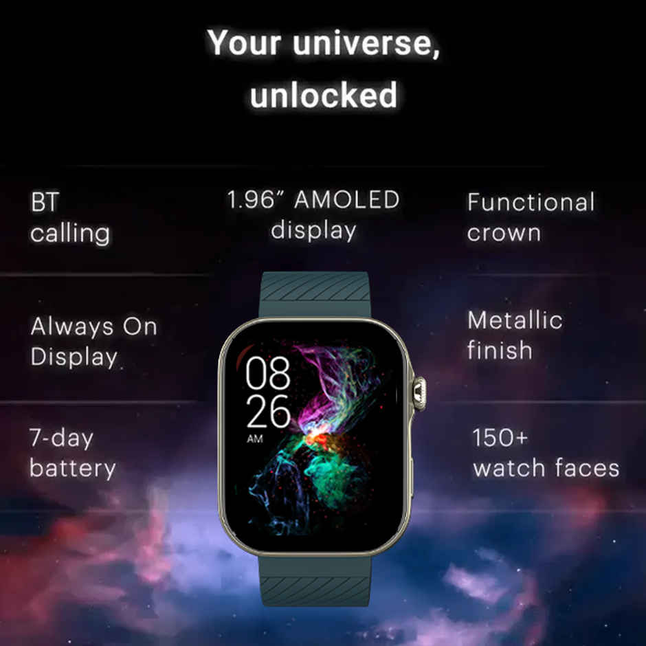 Noise ColorFit Ultra 3 Smartwatch - Teal Blue