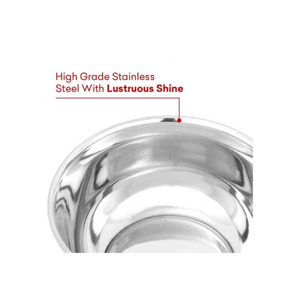 BAY6 Steel Veg - Curry Bowl 6 Inch | 4 Piece