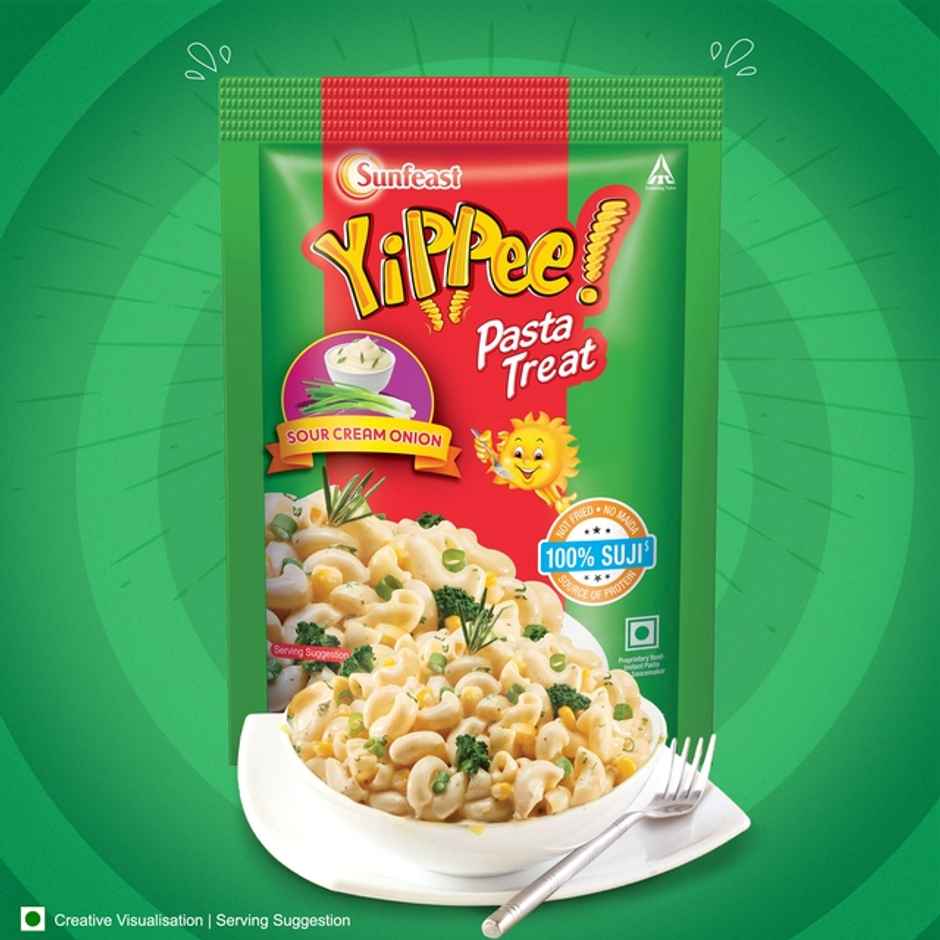 YiPPee! Sour Cream & Onion Instant Pasta