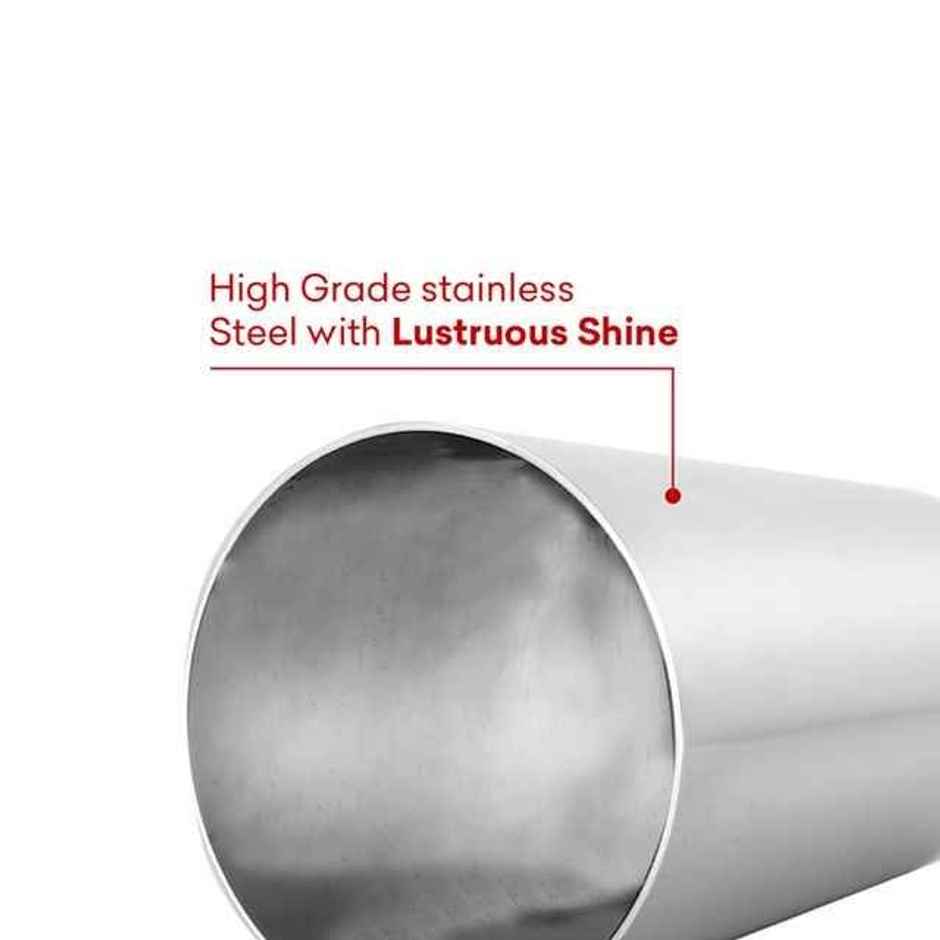 BAY6 Steel Plain Glass 7 Inch | 4 Piece