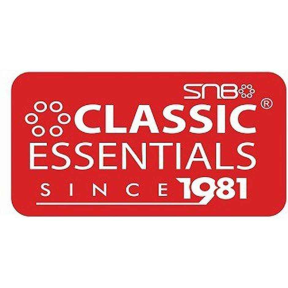 Classic Essentials Steel Utility Container 300 ml, 400 ml, 500 ml Pack of 3 Red