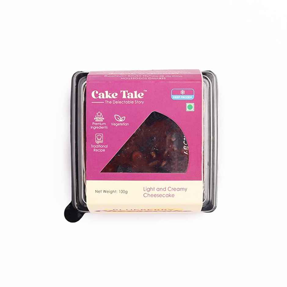 Cake Tale Blueberry Cheesecake