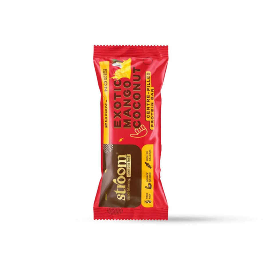 Stroom Exotic Mango Coconut Protein Bars