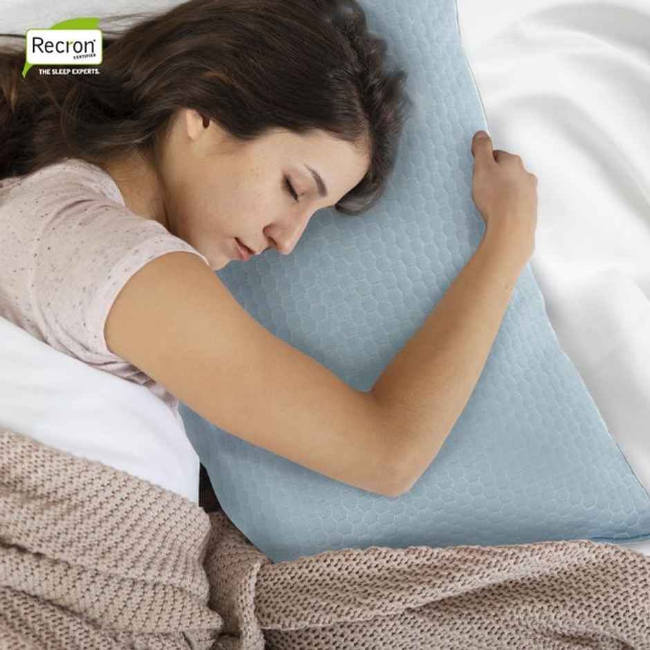 Recron Certified Fragranza Aroma Infused Pillow | 17 x 27 Inch Pack of 1 - Assorted