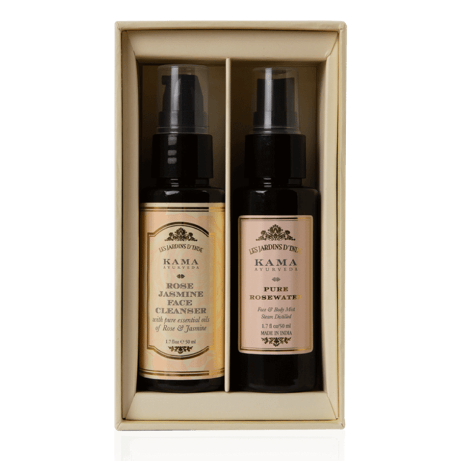 Kama Ayurveda Rose & Jasmine Face Care Box
