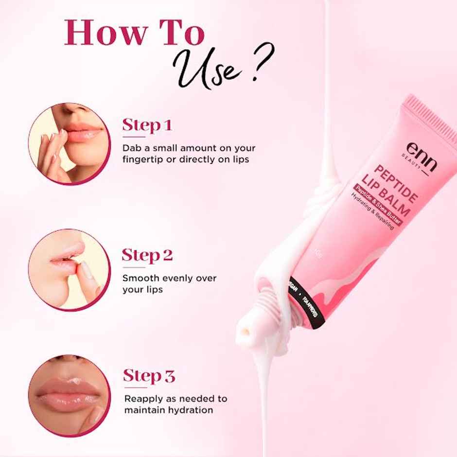 ENN Beauty Peptide Lip Balm Deep Hydration & Repair with Shea Butter