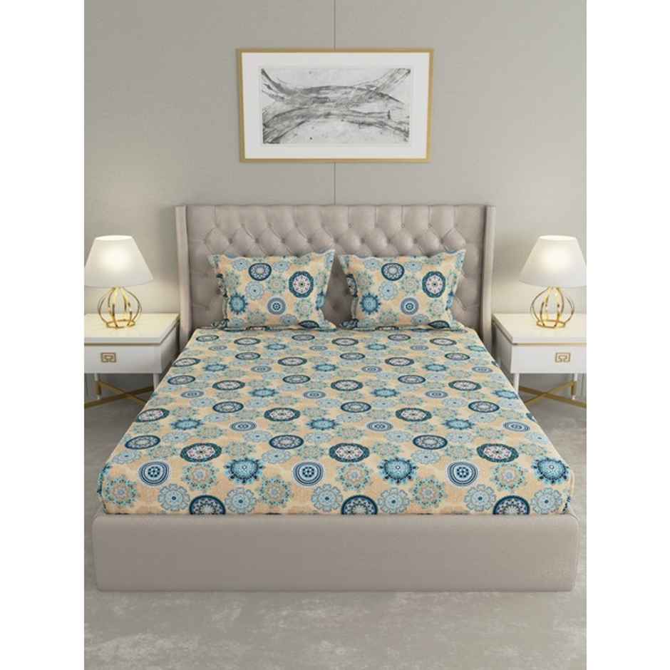 Raymond Home Hazel|014463|BF01|Double Bedsheet