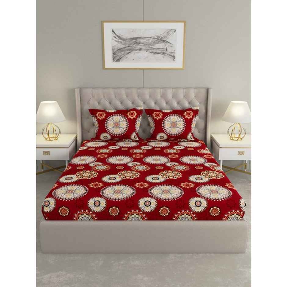 Raymond Home Hazel|014462|BF01|Double Bedsheet