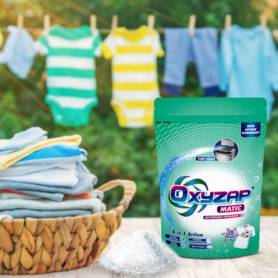 Oxyzap Matic Top Load Detergent Powder