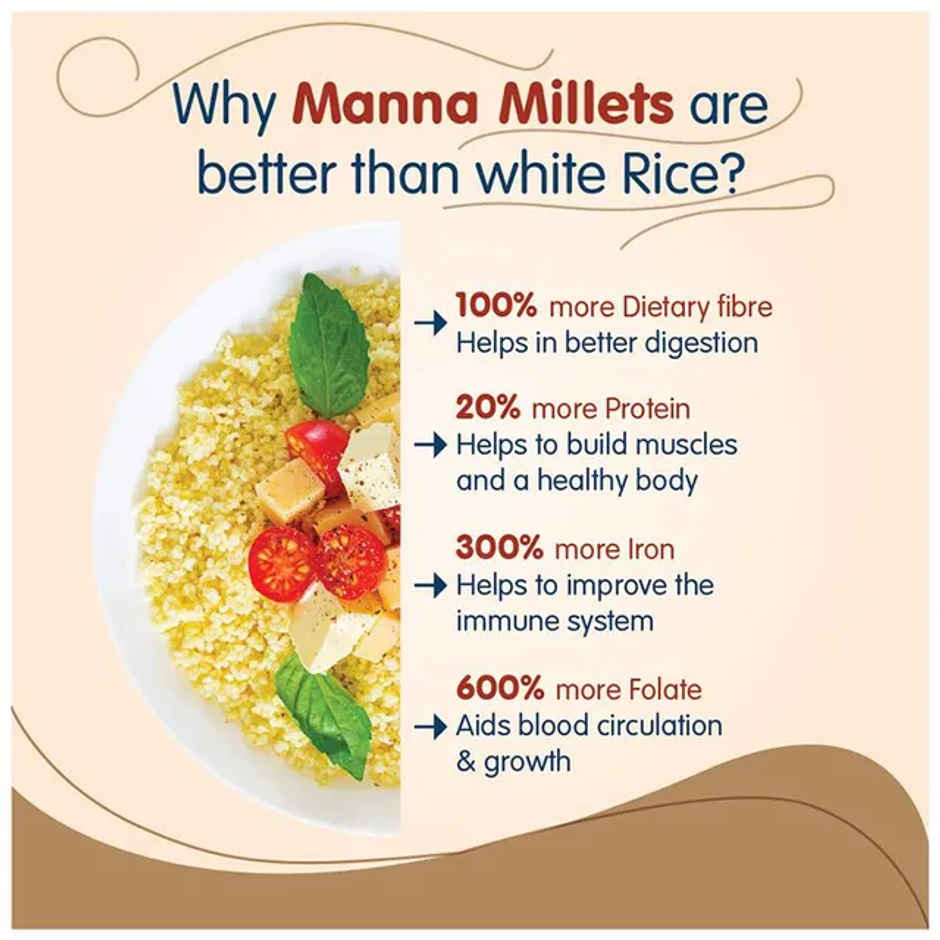 Manna Brown Top Millet