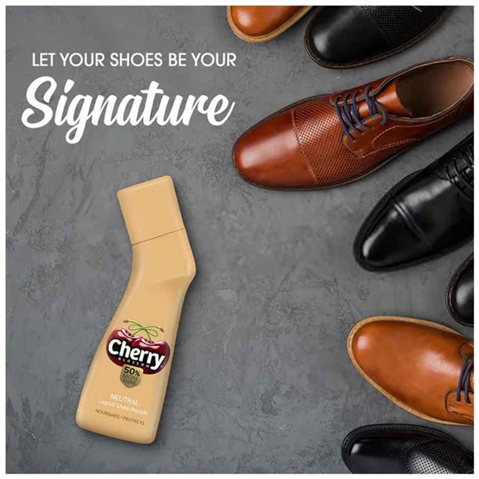 Cherry Blossom Neutral Liquid Shoe Polish