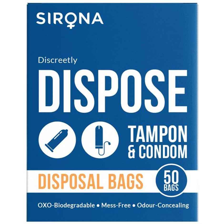Sirona Disposal Bags For Discreet Disposal Of Tampons & Condoms