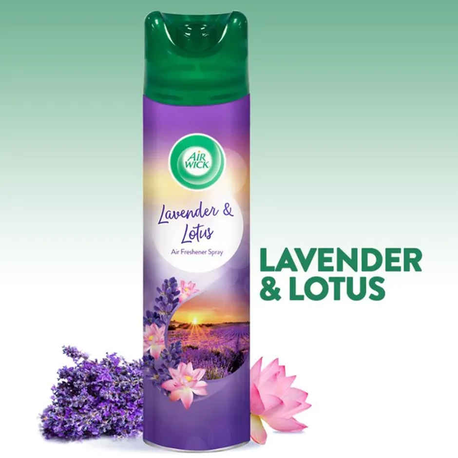 Air Wick Lavender & Lotus Room Air Freshener Spray Aerosol