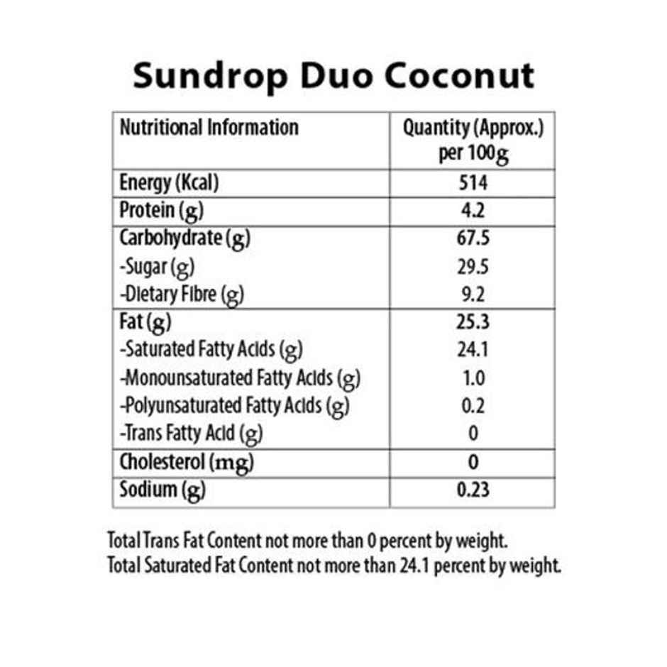 Sundrop Duo Coconut- 3 Pralines Pack Chocolate