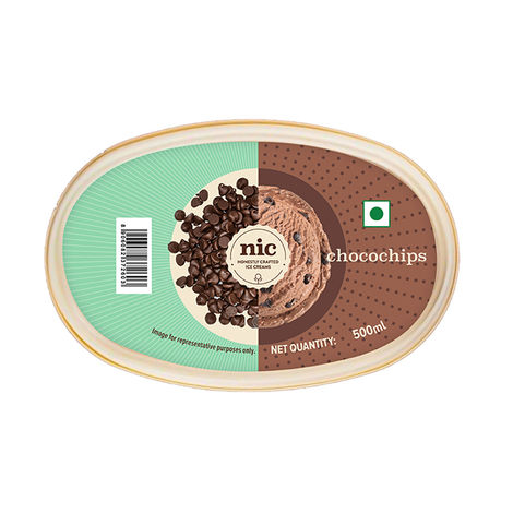 NIC Chocochips Ice Cream Tub