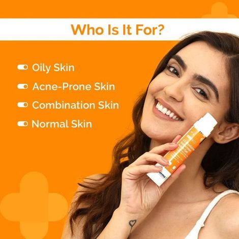 The Derma Co 1% Hyaluronic Sunscreen Spf 50 Pa+++ Aqua Gel For Normal To Oily Skin