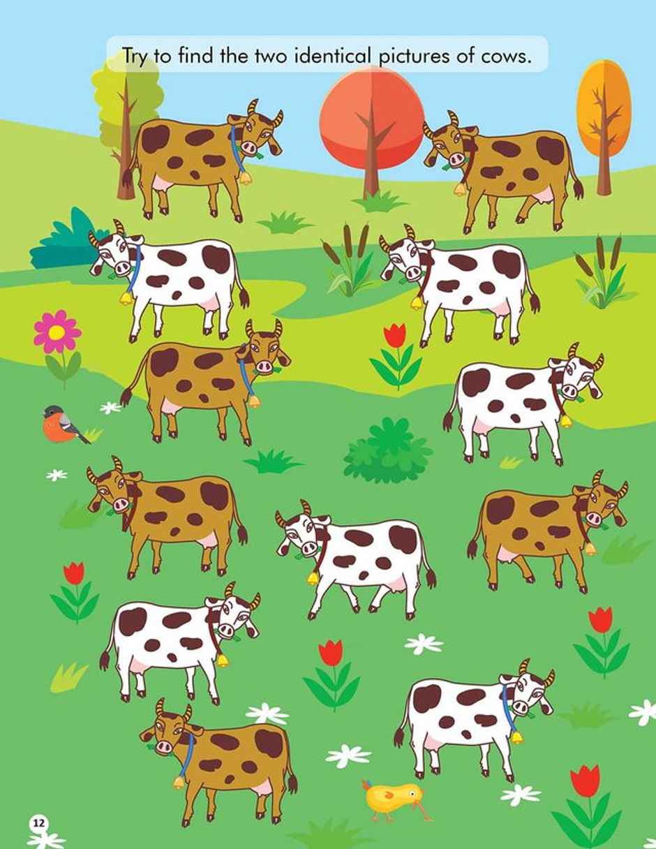 Explore the Farm Activity Book with Stickers & 3D Models | Boosts Creativity Skills|Kids Books