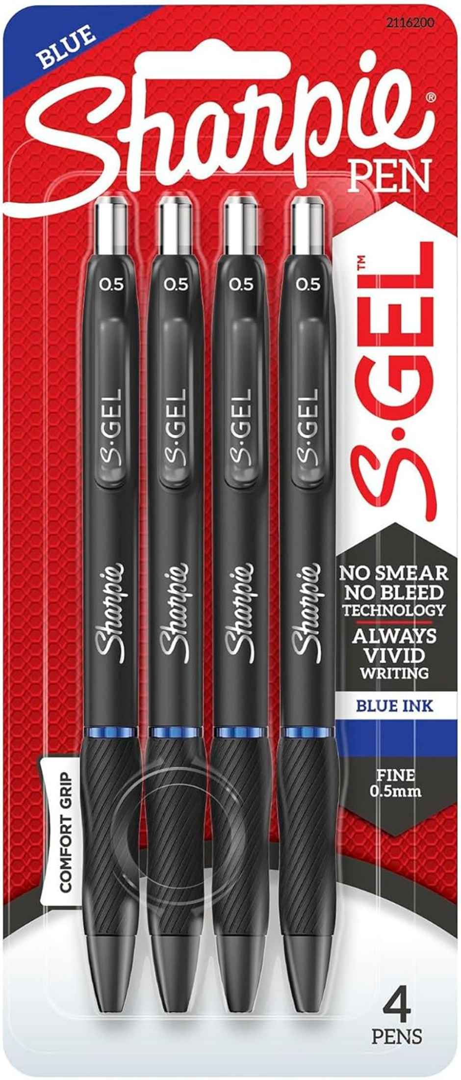 Sharpie S-Gel Pen Fine Point | Blue - 0.5 mm
