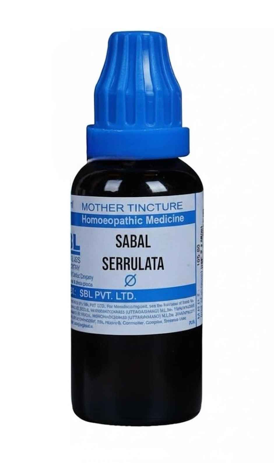 SBL Sabal Serrulata Mother Tincture Q