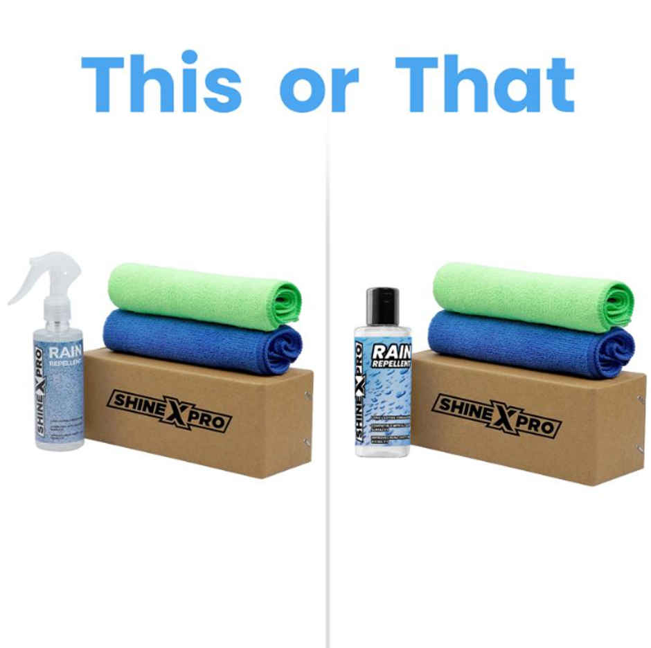 ShineXPro Rain Repellent For Car Windshield | Long Lasting Hydrophobic | Safe For All Glass