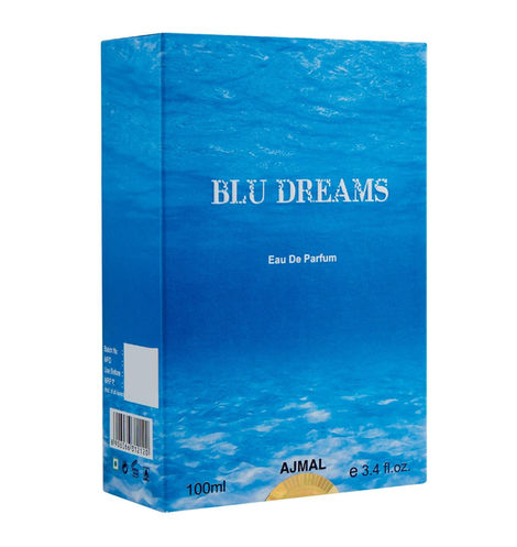 Ajmal Blu Dreams Edp Long Lasting Scent Spray Fougere Perfume Gift For Men