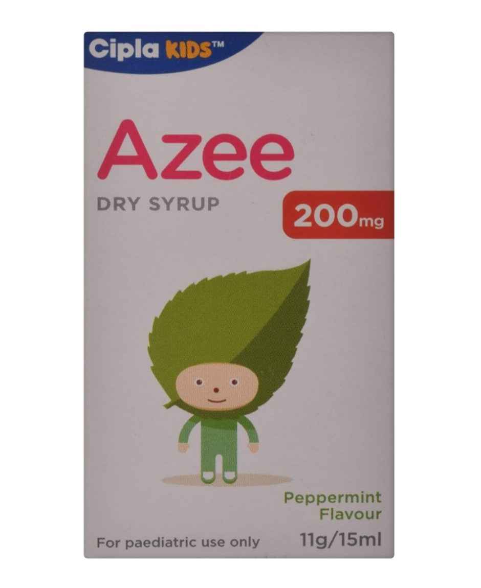 Azee 200mg Peppermint Flavour Dry Syrup