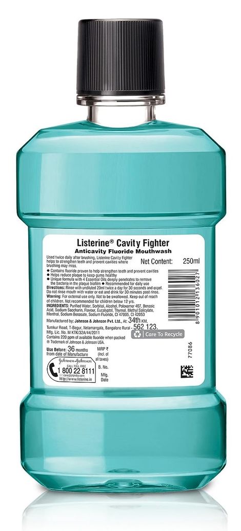 Listerine Cavity Fighter Mouthwash