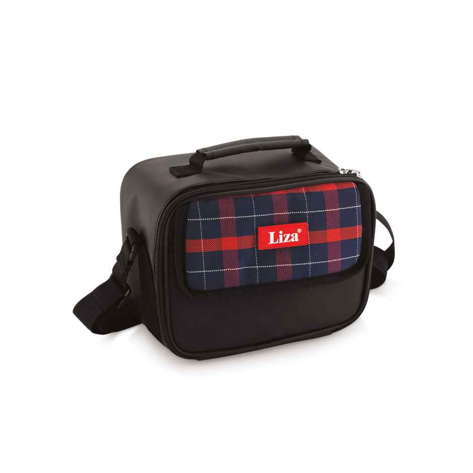 Liza Industries Steel Lunch Tiffin Box | 3+1 Combo (Colour May Vary)