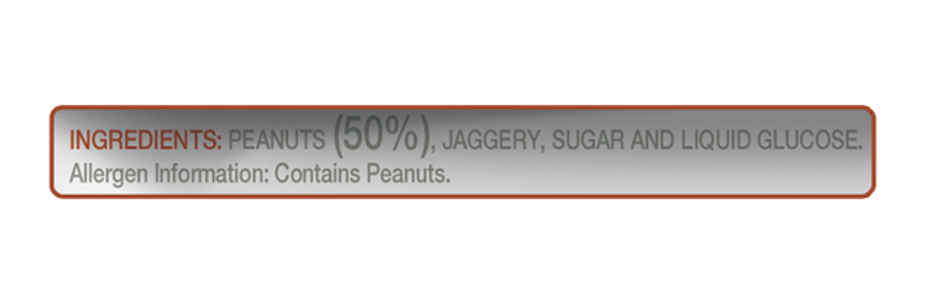 Paper Boat Chikki Jar | Peanut Chikki Bar