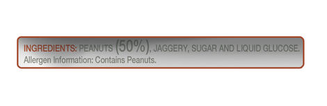 Paper Boat Chikki Jar | Peanut Chikki Bar