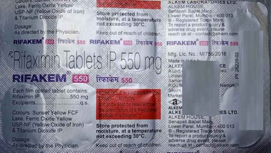 Rifakem 550 Tablet