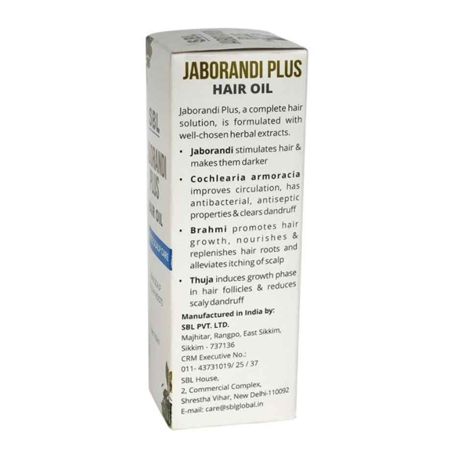 SBL Jaborandi Plus Hair Oil 100mL