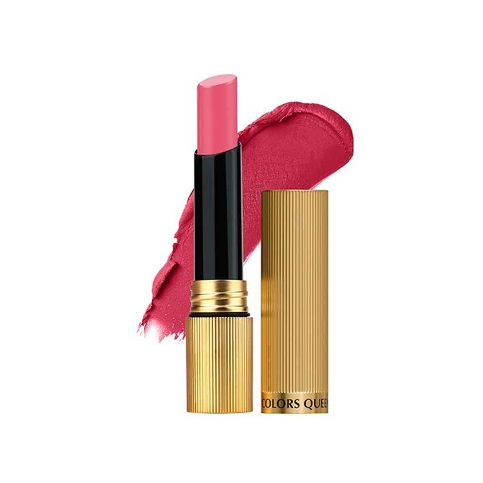 Colors Queen Hold Up Full Day Non| Matte Lipstick Waterproof Lipstick for Women | 120 | Rose Sunday